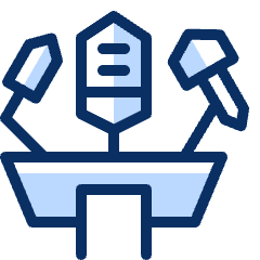 Presentation Counter 2 Icon from Cyber Duotone Set