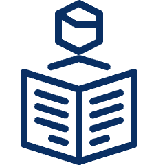 Read Newspaper Icon from Cyber Line Set