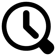Search History Browser Icon from Plump Remix Set
