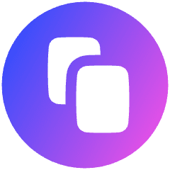 Share Link Circle Icon from Plump Gradient Set