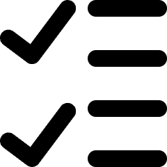 To Do Checklist Icon from Micro Line Set