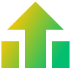 Top Order Report Icon from Sharp Gradient Set