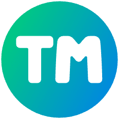 Trademark Icon from Plump Gradient Set