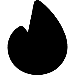 Trending Content Icon from Micro Solid Set