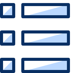 View List Icon from Cyber Duotone Set