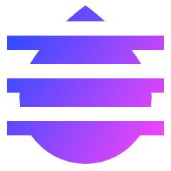 Watermark Icon from Sharp Gradient Set