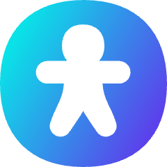 Accessibility Icon from Flex Gradient Set