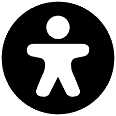 Accessibility Icon from Plump Solid Set