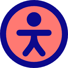 Accessibility Icon from Core Pop Set