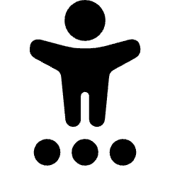 Accessibility Settings Options Icon from Plump Solid Set