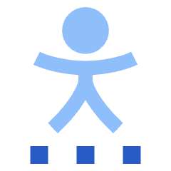 Accessibility Settings Options Icon from Sharp Flat Set