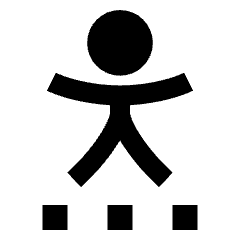 Accessibility Settings Options Icon from Sharp Solid Set