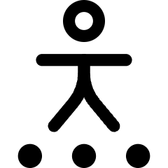 Accessibility Settings Options Icon from Core Line Set