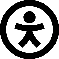 Accessibility Icon from Sharp Remix Set