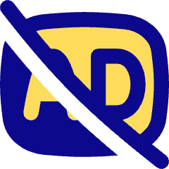 Ad Free Icon from Flex Pop Set