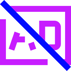 Ad Free Icon from Sharp Neon Set