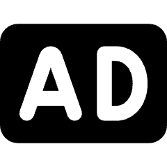 Ad Icon from Core Solid Set