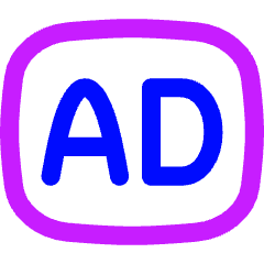 Ad Icon from Flex Neon Set