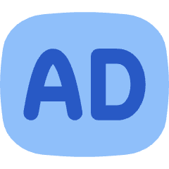 Ad Icon from Flex Flat Set