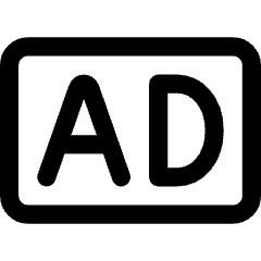 Ad Icon from Core Line Set