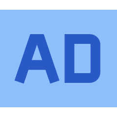 Ad Icon from Sharp Flat Set