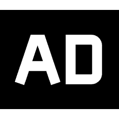 Ad Icon from Sharp Solid Set