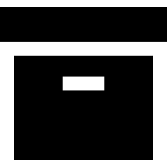 Archive Box Icon from Sharp Solid Set