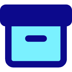 Archive Box Icon from Core Pop Set