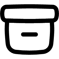 Archive Box Icon from Flex Line Set