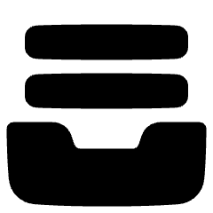 Archive Document Icon from Plump Solid Set