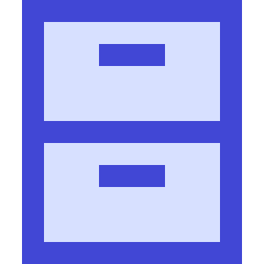 Archive Drawer Icon from Sharp Duo Set