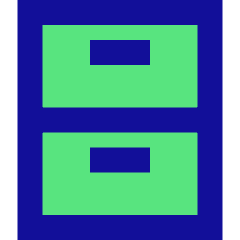 Archive Drawer Icon from Sharp Pop Set