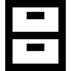 Archive Drawer Icon from Sharp Remix Set