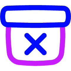 Archive Junk Box Icon from Flex Neon Set