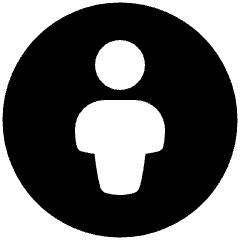 Attribution Icon from Plump Solid Set