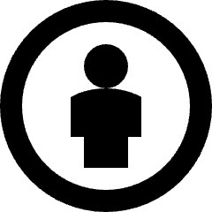 Attribution Icon from Sharp Remix Set