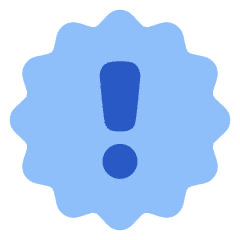 Badge Alert Icon from Plump Flat Set