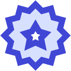 Badge Award Star Icon from Sharp Duo Set