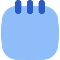 Blank Notepad Icon from Flex Flat Set