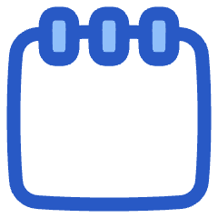 Blank Notepad Icon from Plump Duo Set