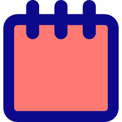 Blank Notepad Icon from Core Pop Set