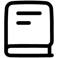 Book 1 Icon from Plump Line Set