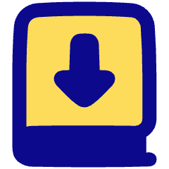 Book Download Icon from Plump Pop Set