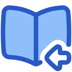 Book Flip Next Page Arrow Icon from Plump Duo Set