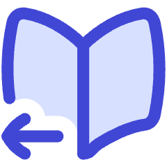 Book Flip Next Page Arrow Icon from Flex Duo Set