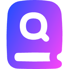 Book Search Find Icon from Flex Gradient Set
