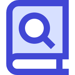 Book Search Find Icon from Sharp Duo Set