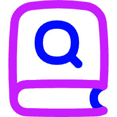 Book Search Find Icon from Flex Neon Set
