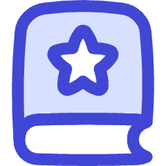 Book Star Bookmark Icon from Flex Duo Set