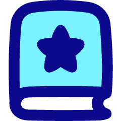 Book Star Bookmark Icon from Flex Pop Set